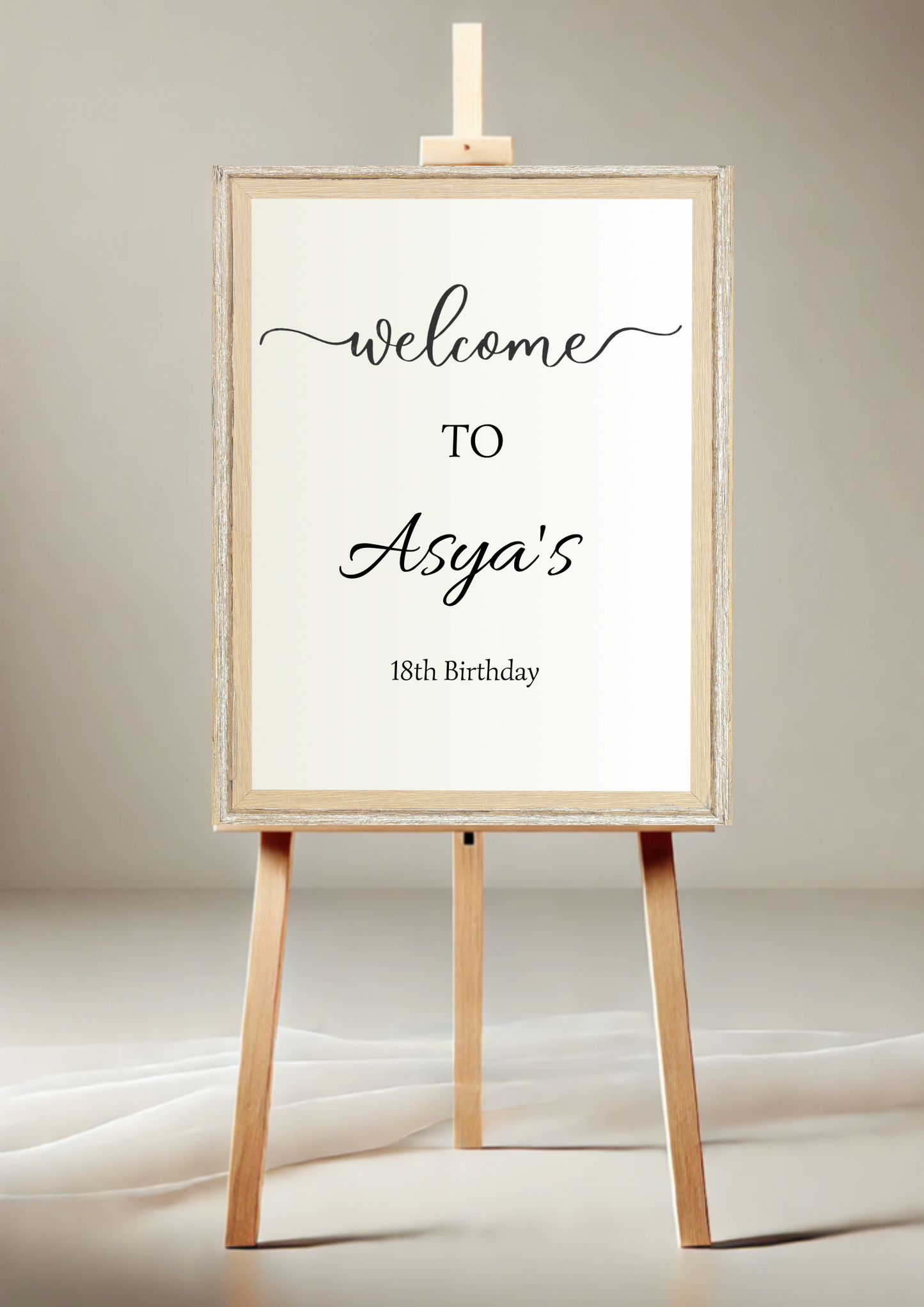 ASYA - Stickers panneaux de bienvenue