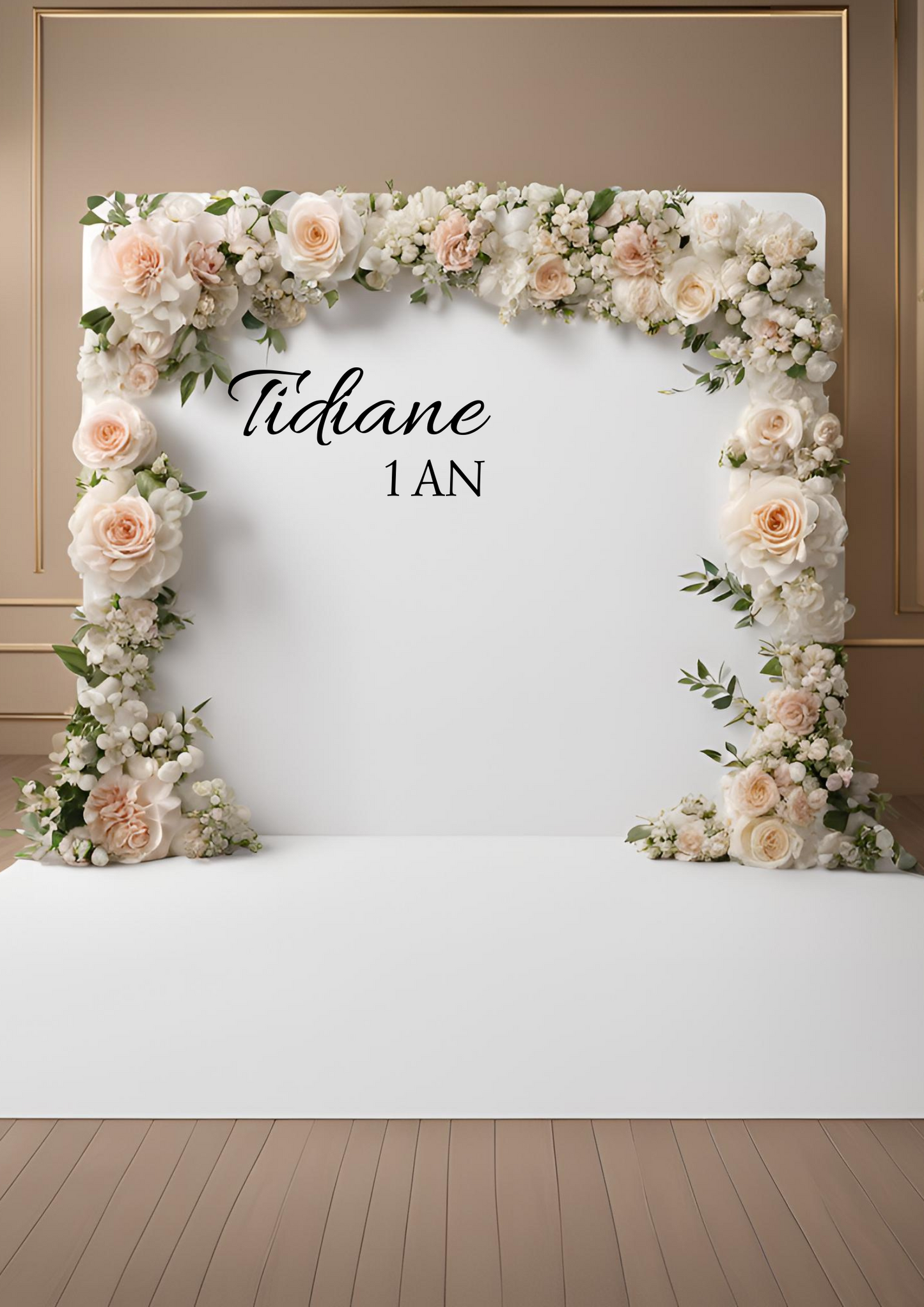 SHINE - Autocollants en Vinyle pour Backdrops - Inadapté au textile