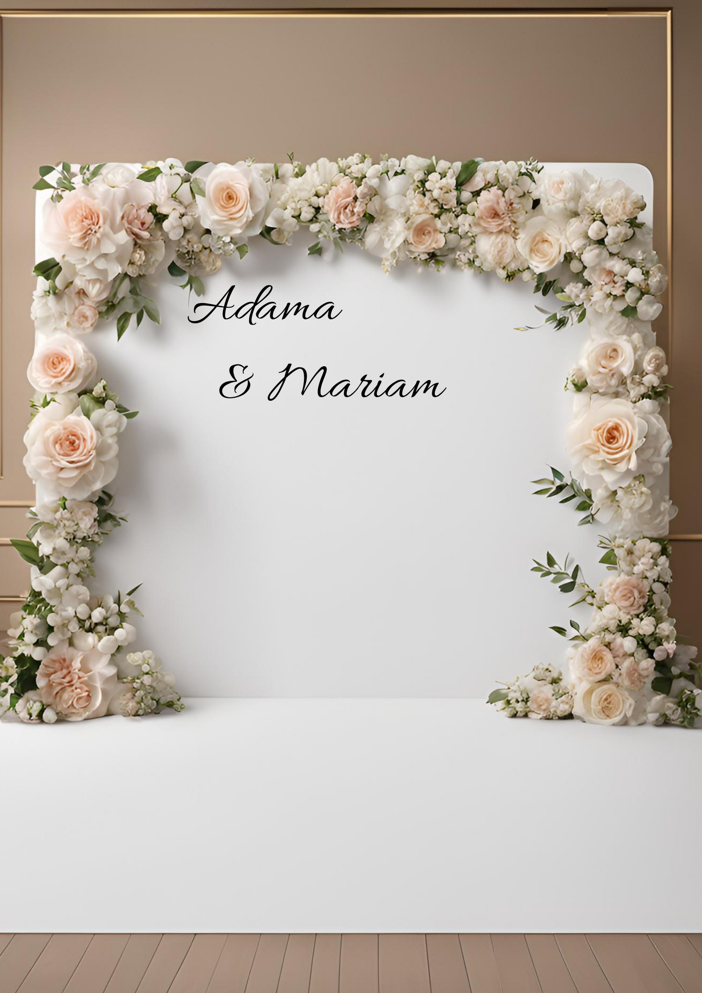 NOVA - Autocollants en Vinyle pour Backdrops - Inadapté au textile