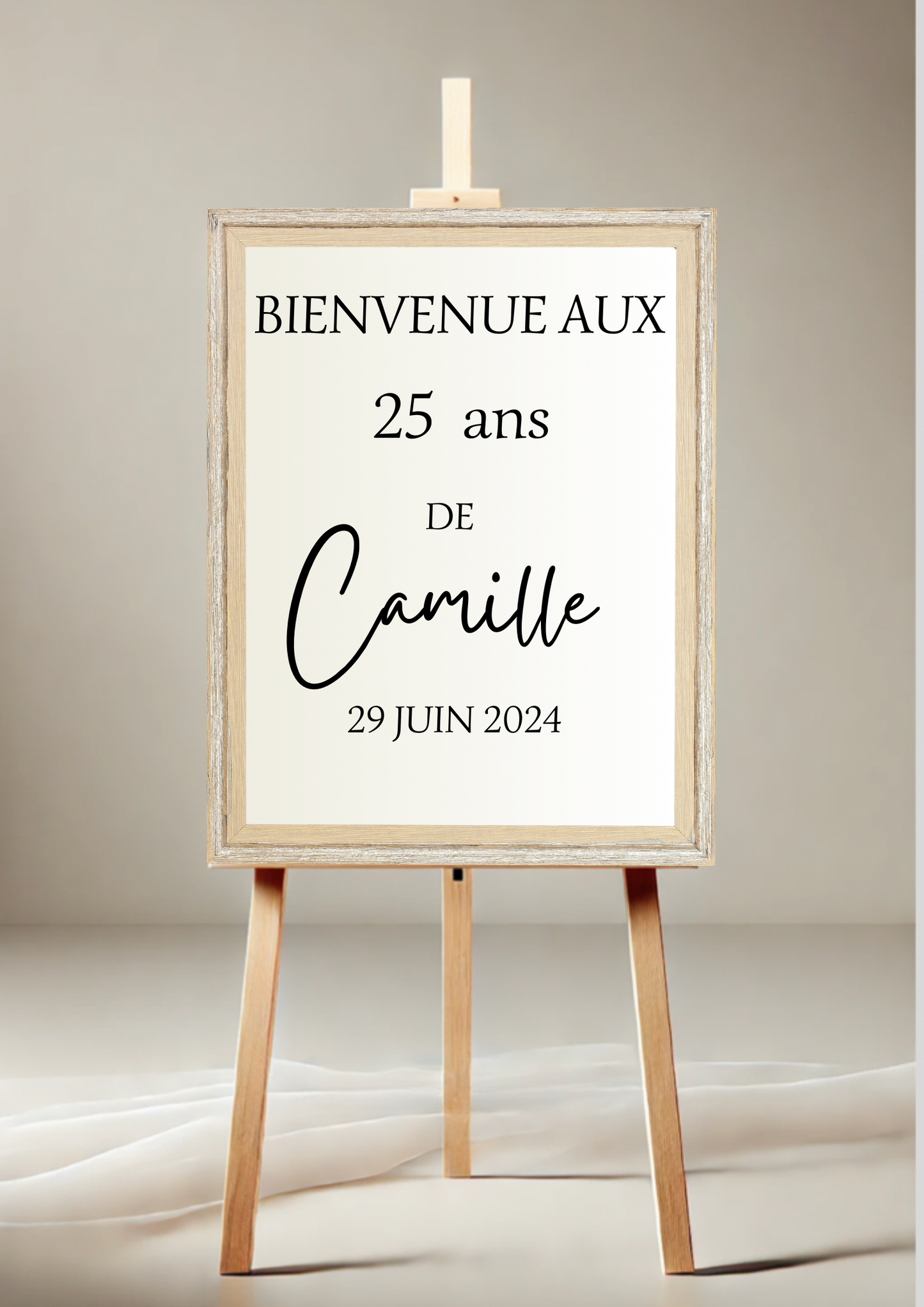 SAPHIR - Stickers panneaux de bienvenue