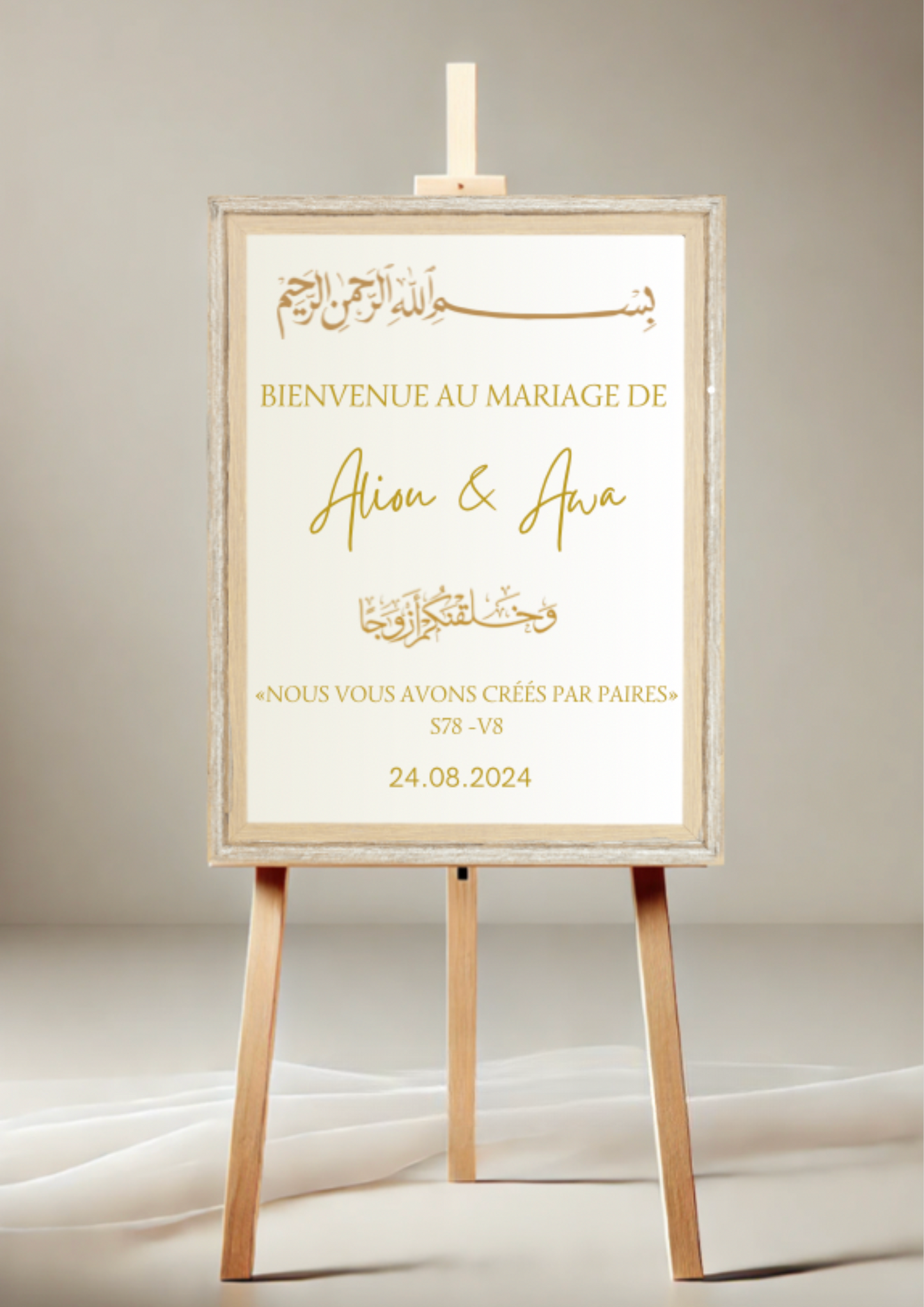 HAWA - Stickers panneaux de bienvenue
